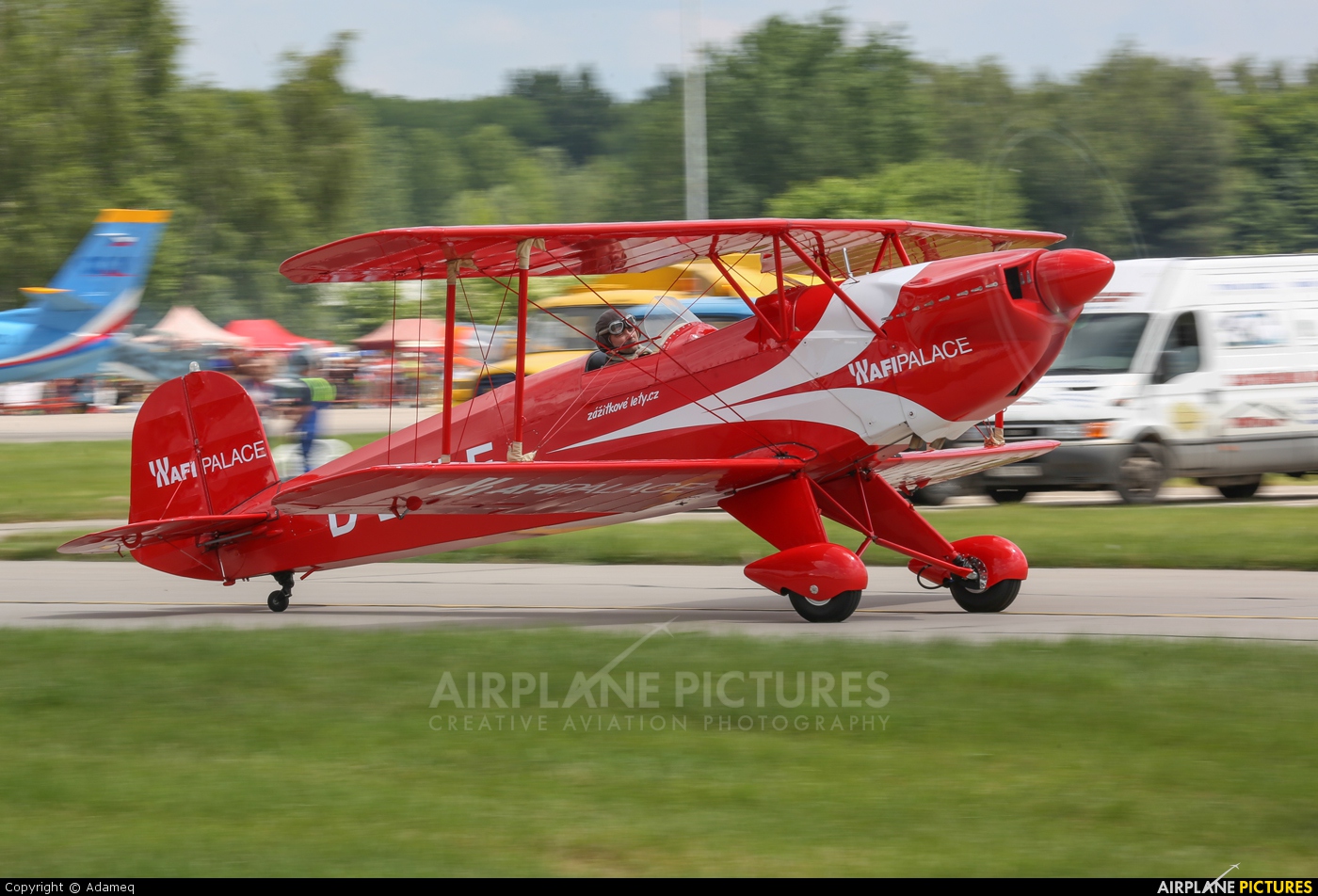 Private D-EELE aircraft at Pardubice