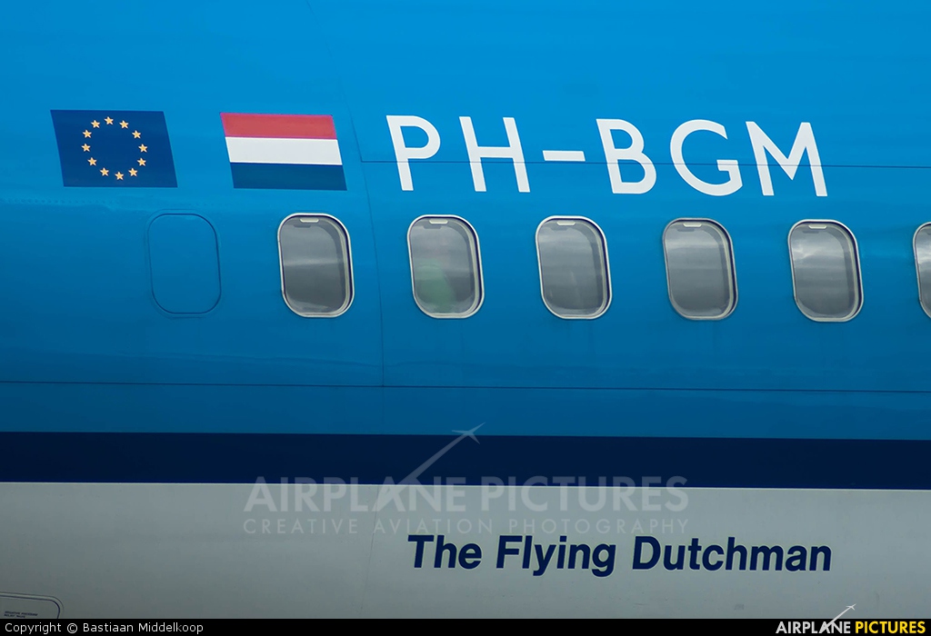 KLM PH-BGM aircraft at Amsterdam - Schiphol
