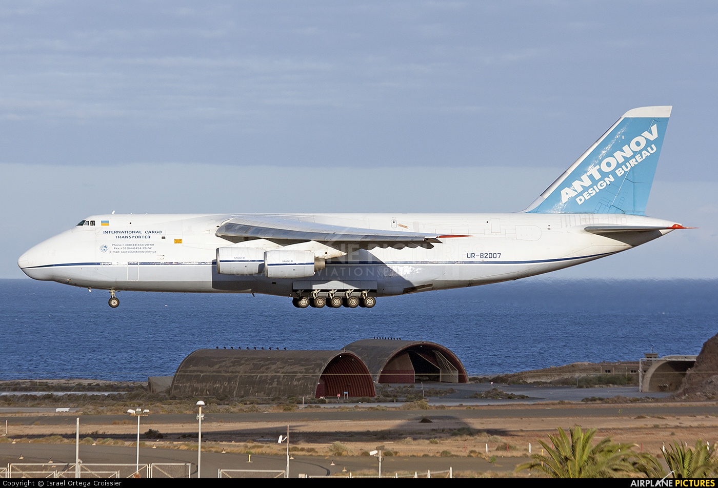 Antonov Airlines /  Design Bureau UR-82007 aircraft at Las Palmas de Gran Canaria