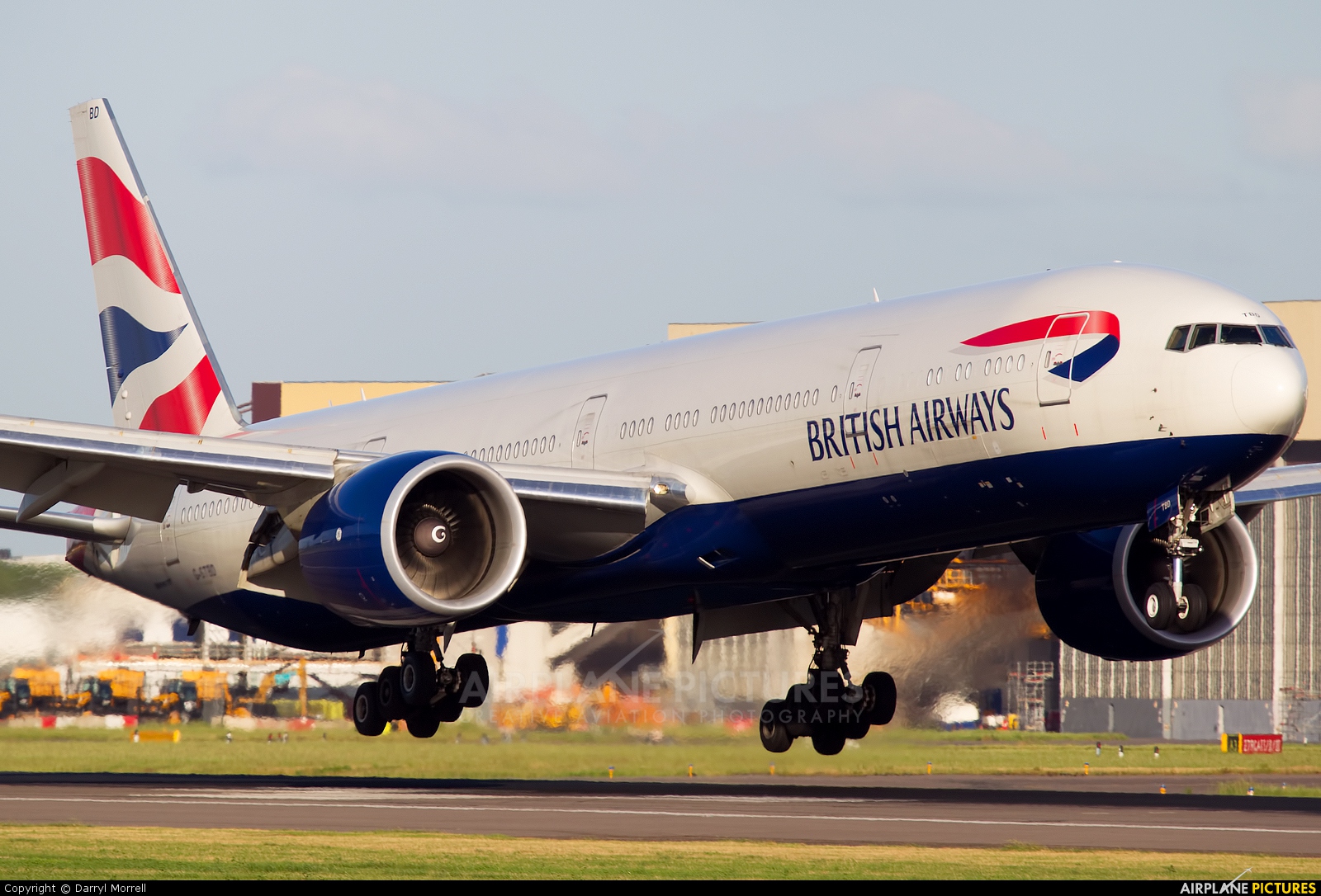 British Airways G-STBD aircraft at London - Heathrow