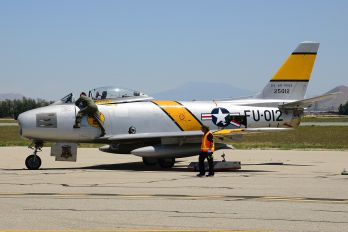 NX186AM - Air Museum Chino North American F-86F Sabre