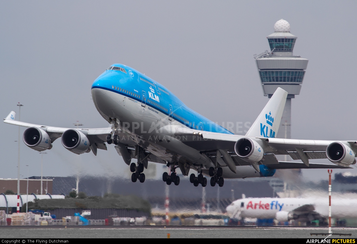 KLM PH-BFU aircraft at Amsterdam - Schiphol