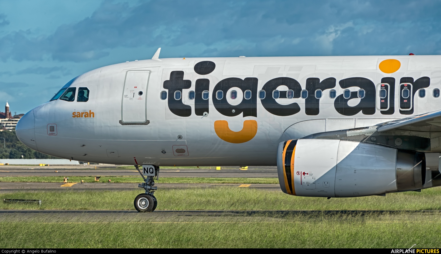 Tiger Airways VH-VNQ aircraft at Sydney - Kingsford Smith Intl, NSW