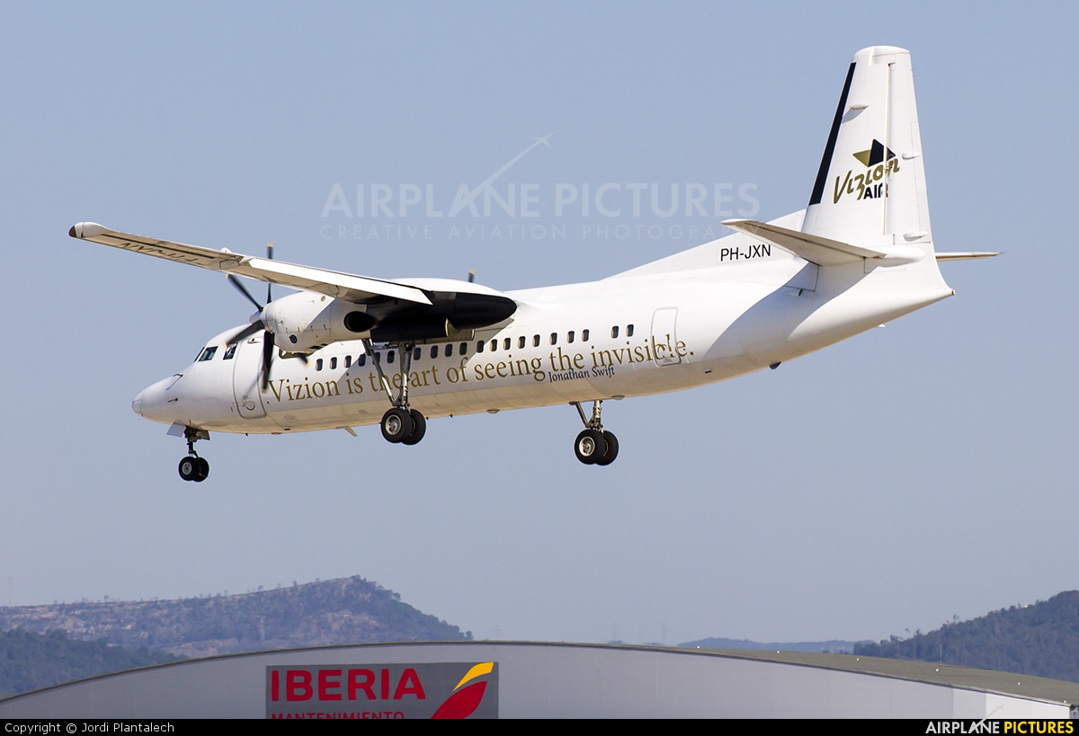 Denim Air PH-JXN aircraft at Barcelona - El Prat