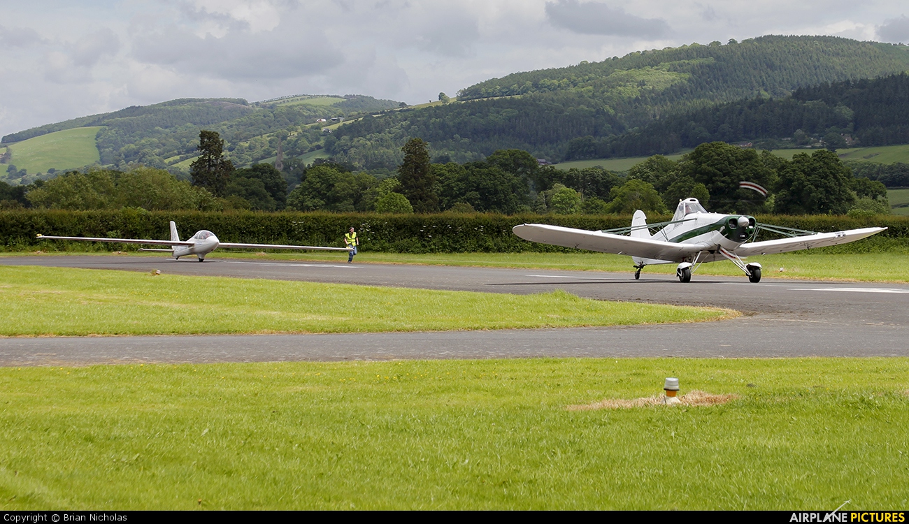 Swift Aerobatic Display Team G-BDPJ aircraft at Welshpool