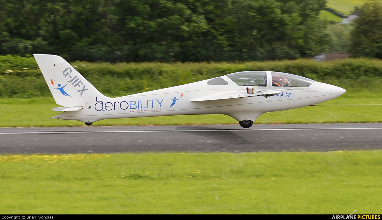 Swift Aerobatic Display Team G-IIFX aircraft at Welshpool