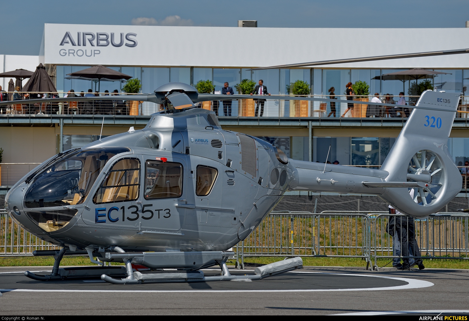 Eurocopter - aircraft at Berlin - Schönefeld