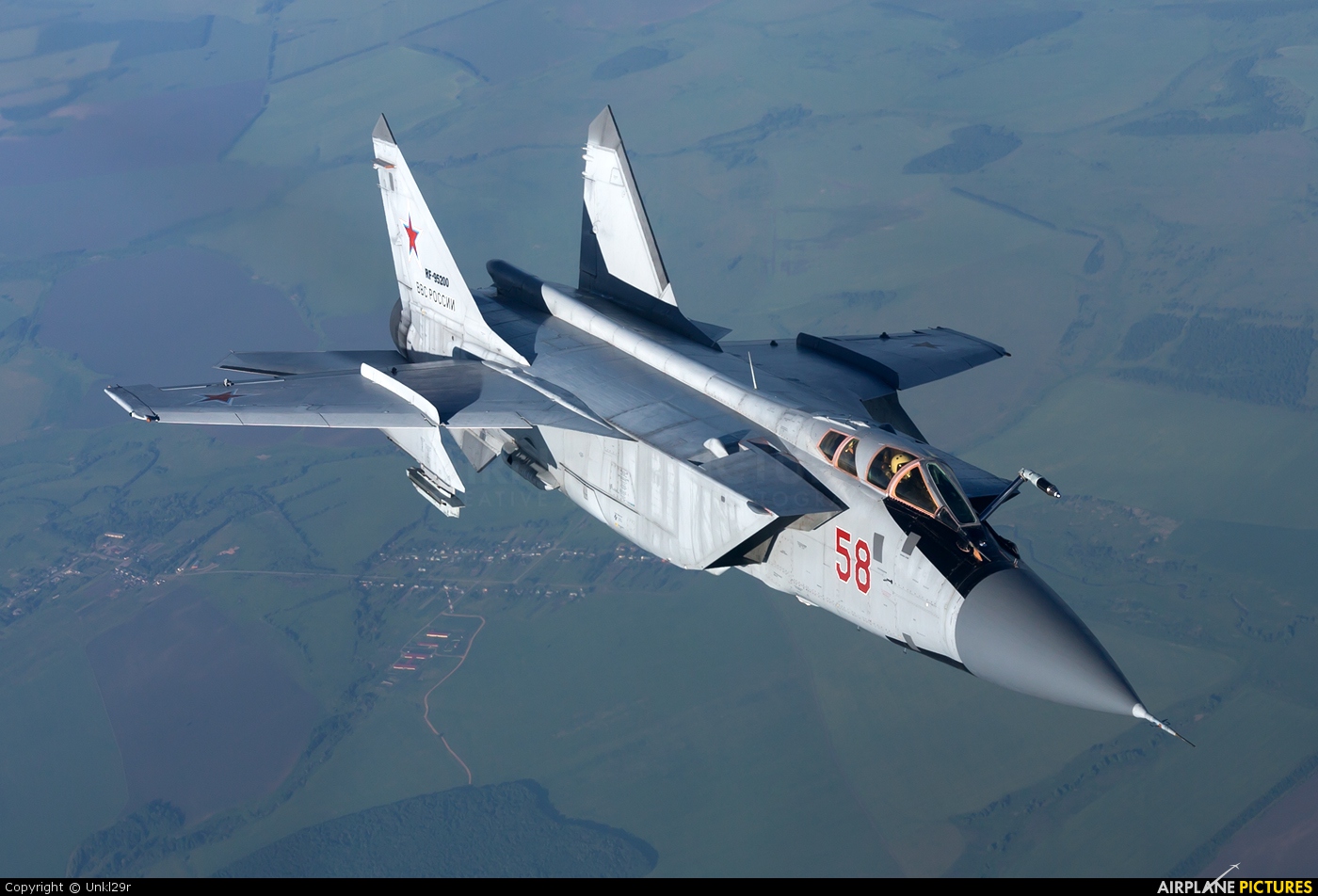 Russia - Air Force 58 aircraft at In Flight - Russia