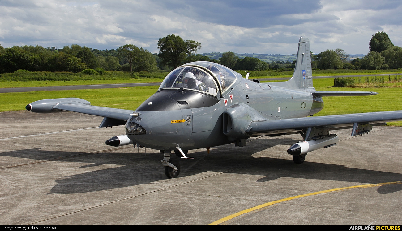 Strikemaster Flying Club G-SOAF aircraft at Welshpool