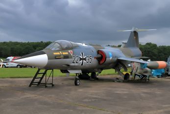 22+35 - Germany - Air Force Lockheed F-104D Starfighter