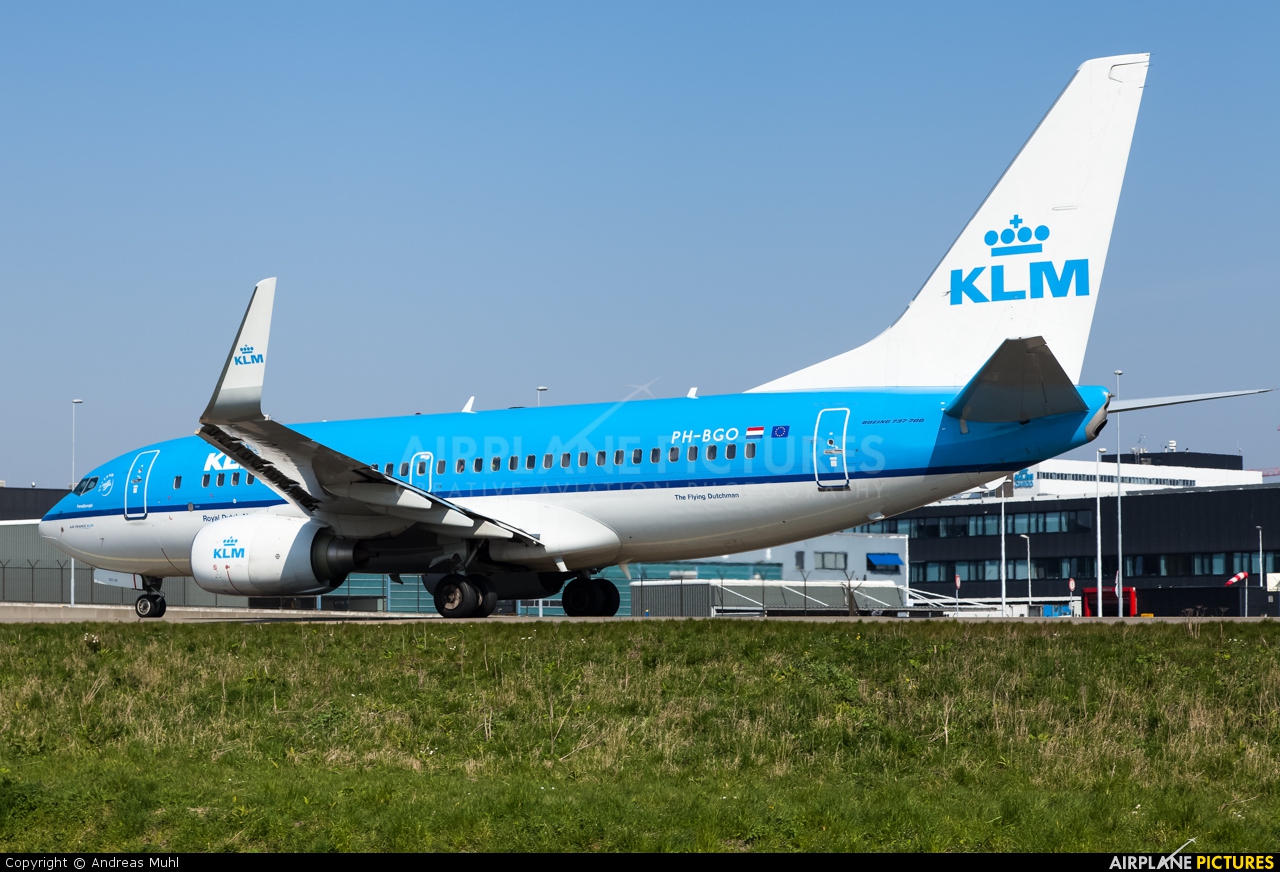 KLM PH-BGO aircraft at Amsterdam - Schiphol