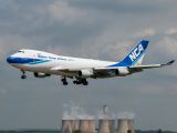 Rare visit of Nippon Cargo Airlines B747-400F at East Midlands title=