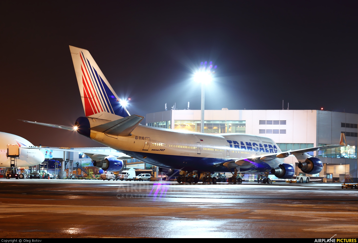 Transaero Airlines EI-XLE aircraft at Moscow - Domodedovo