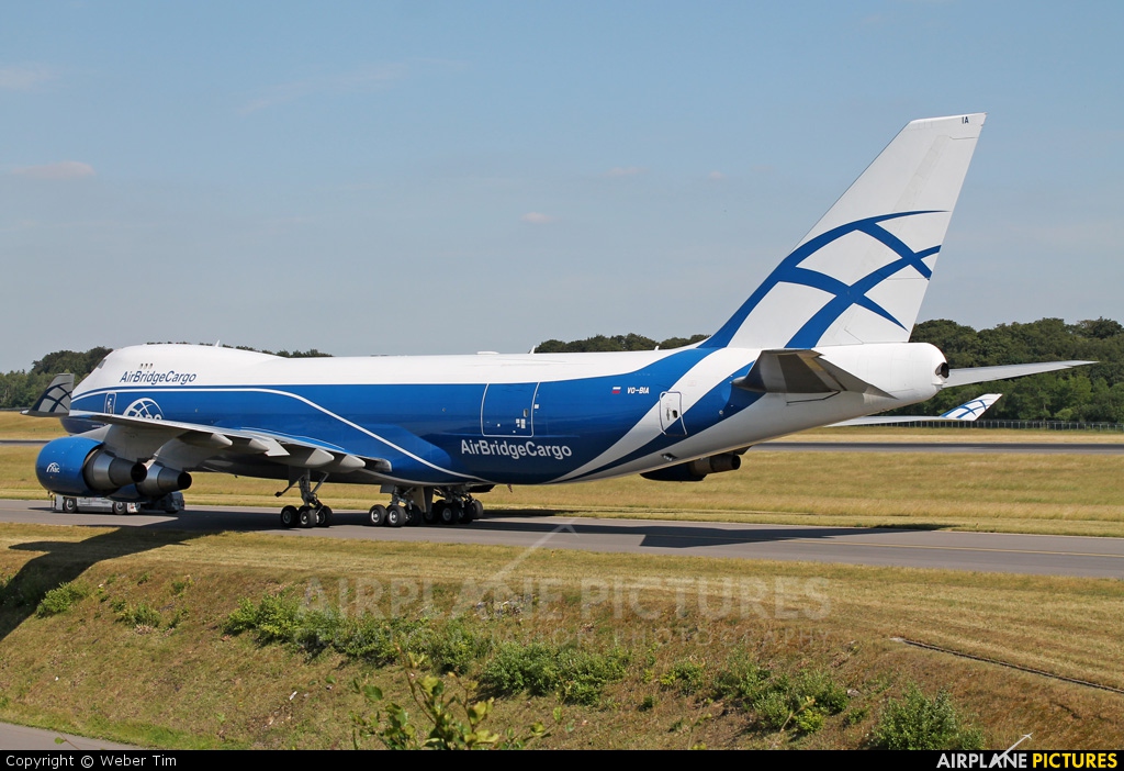 Air Bridge Cargo VQ-BIA aircraft at Luxembourg - Findel