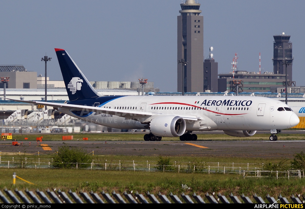 Aeromexico N961AM aircraft at Tokyo - Narita Intl