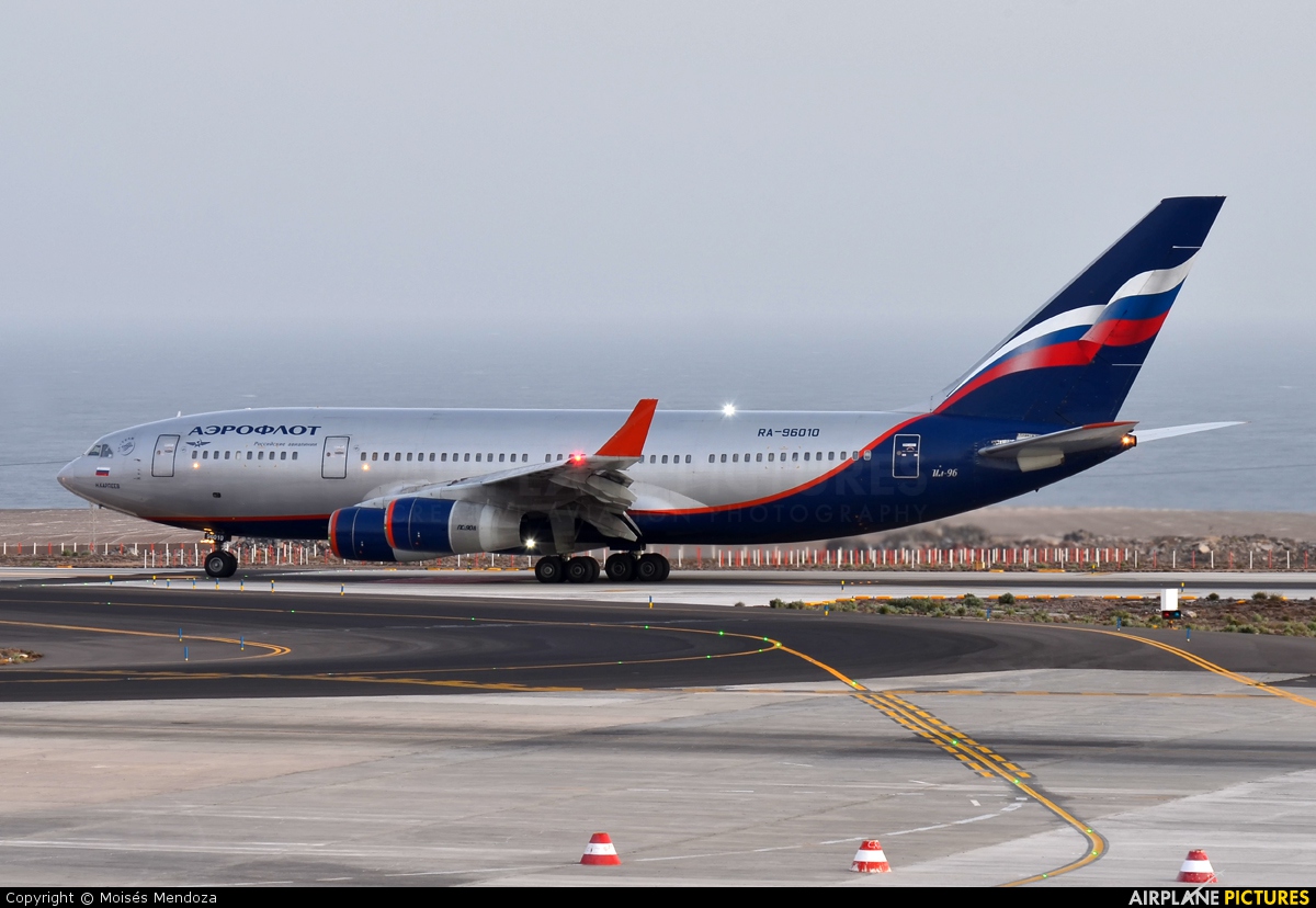 Aeroflot RA-96010 aircraft at Tenerife Sur - Reina Sofia
