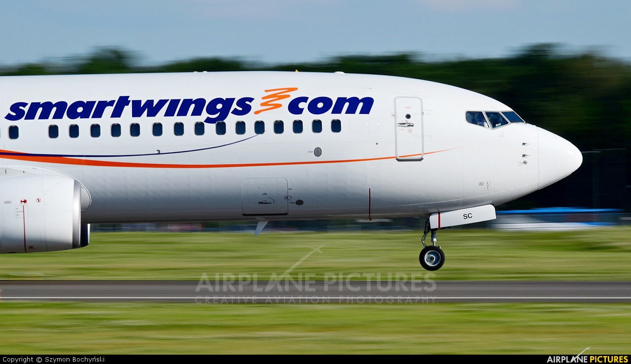 SmartWings OK-TSC aircraft at Lublin