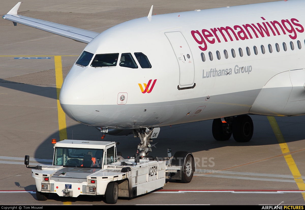 Germanwings D-AIQK aircraft at Cologne Bonn - Konrad Adenauer