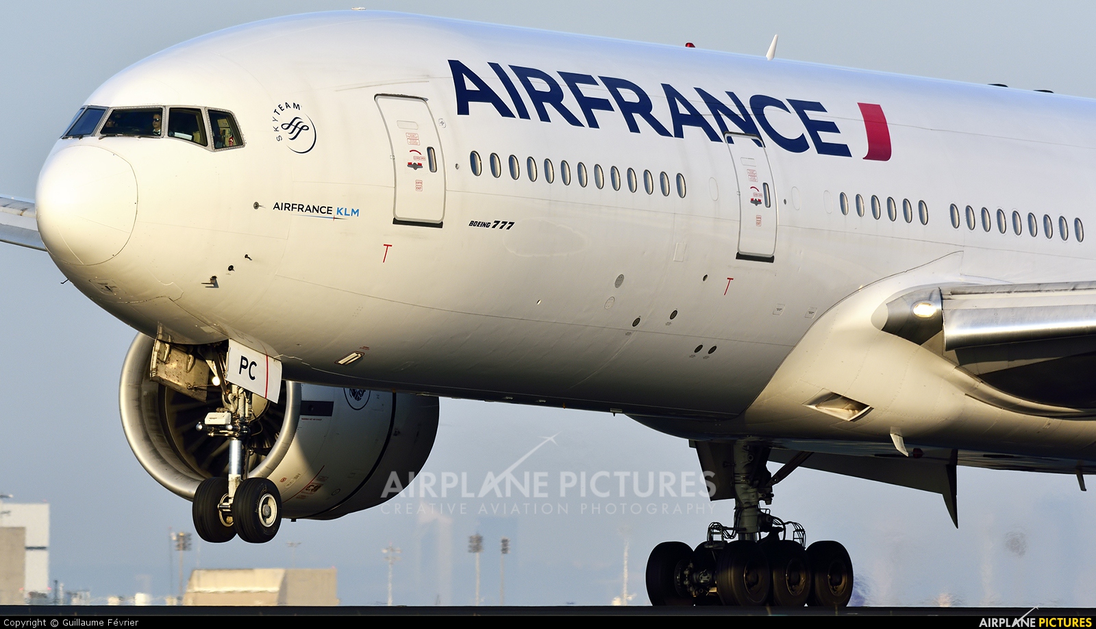 Air France F-GSPC aircraft at Paris - Charles de Gaulle
