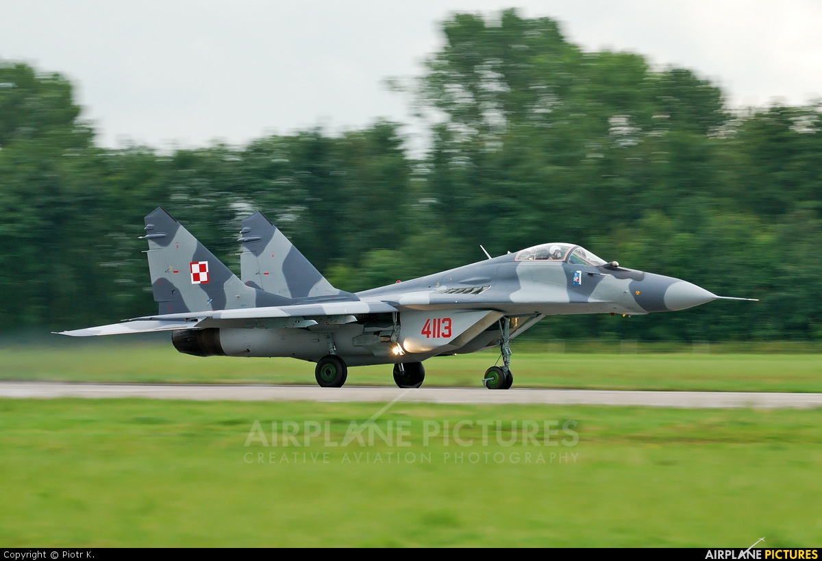 Poland - Air Force 4113 aircraft at Malbork