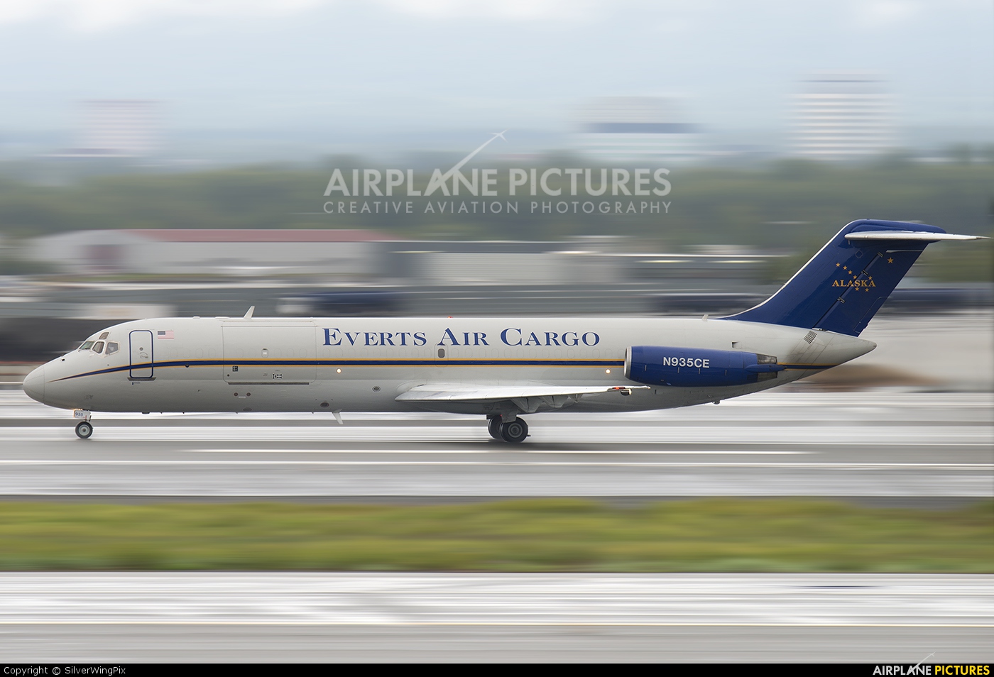 Everts Air Cargo N935CE aircraft at Anchorage - Ted Stevens Intl / Kulis Air National Guard Base