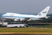 NASA Boeing 747SP "SOFIA" at Hamburg-Fuhlsbüttel title=