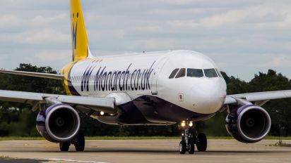 G-ZBAA - Monarch Airlines Airbus A320