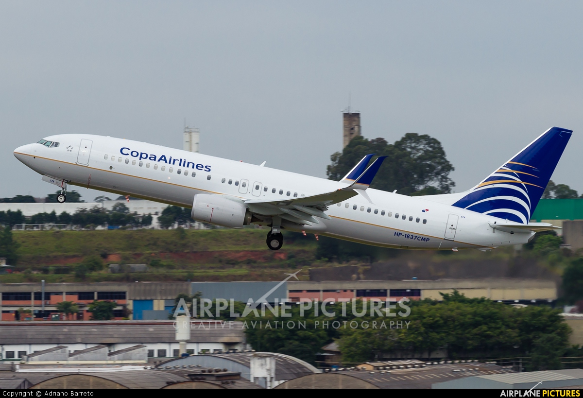 Copa Airlines HP-1837CMP aircraft at São Paulo - Guarulhos