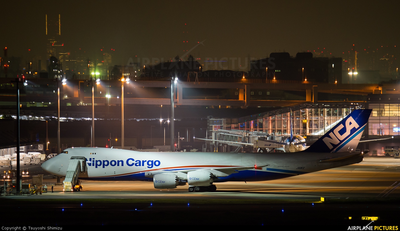 Nippon Cargo Airlines JA11KZ aircraft at Tokyo - Haneda Intl