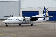 First Fokker 50 back in VLM livery title=