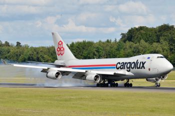 LX-TCV - Cargolux Boeing 747-400F, ERF