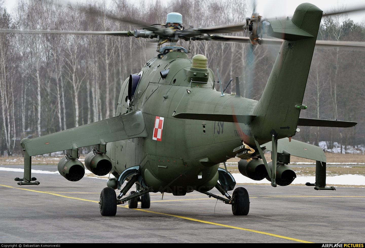 Poland - Army 739 aircraft at Łódź - Lublinek