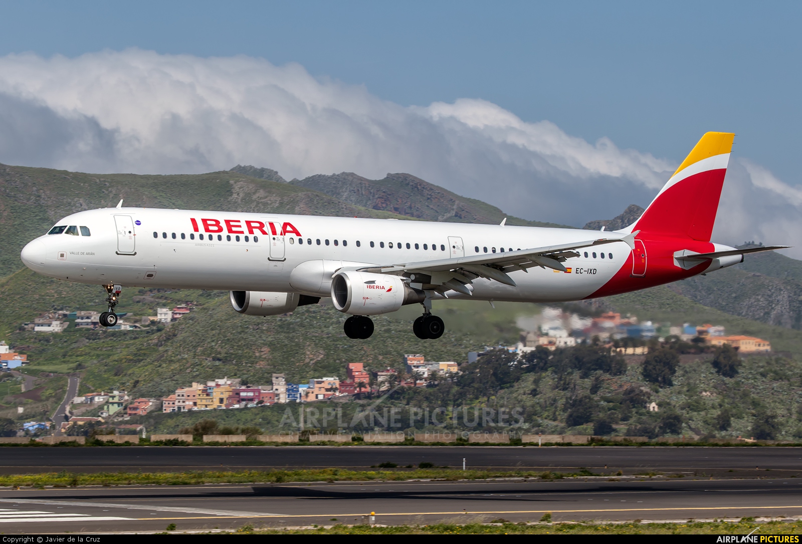 Iberia EC-IXD aircraft at Tenerife Norte - Los Rodeos