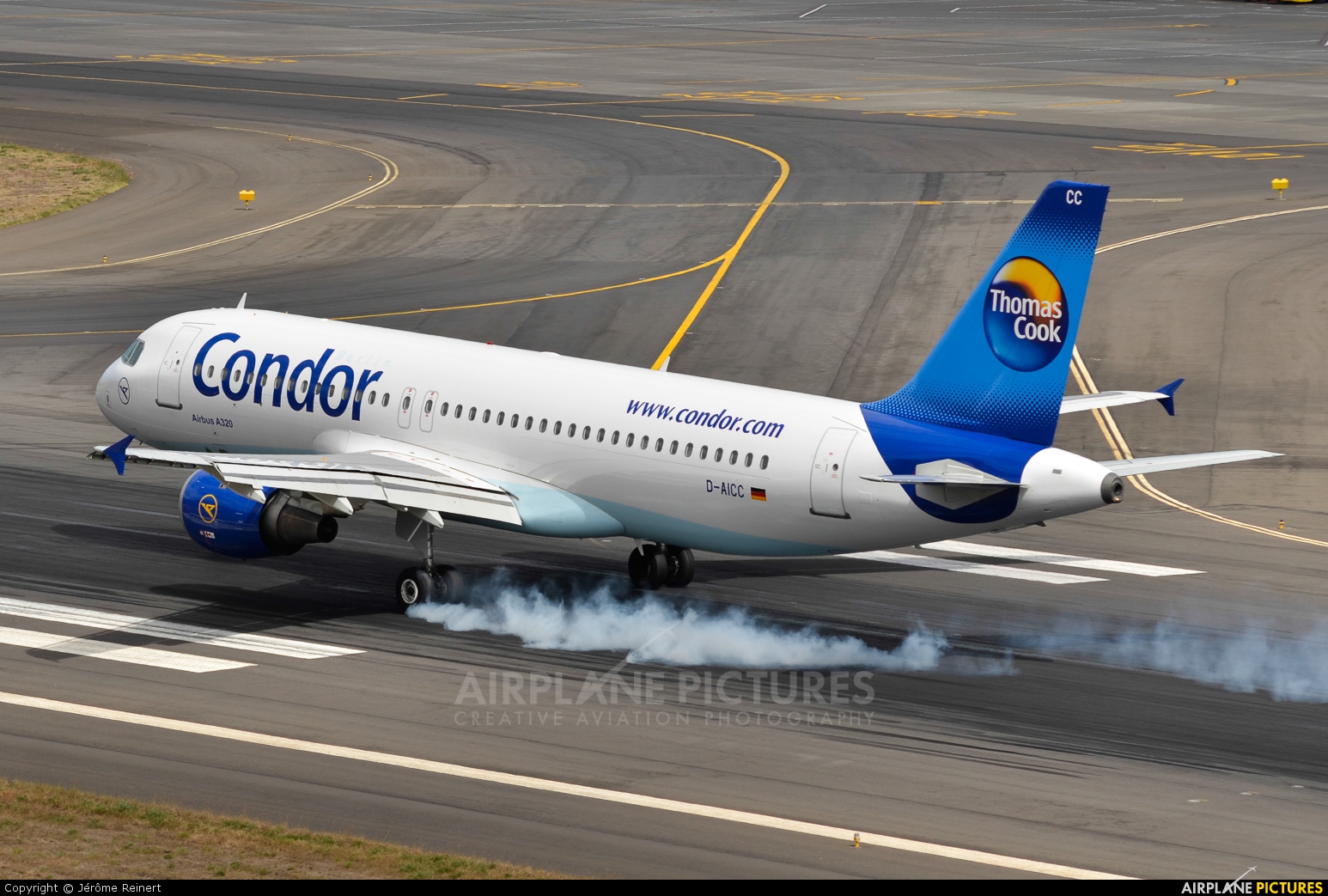 Condor D-AICC aircraft at Madeira