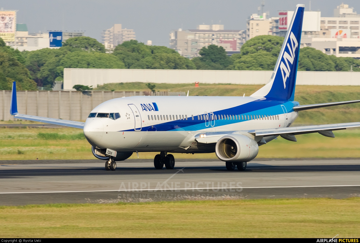 ANA - All Nippon Airways JA70AN aircraft at Osaka - Itami Intl