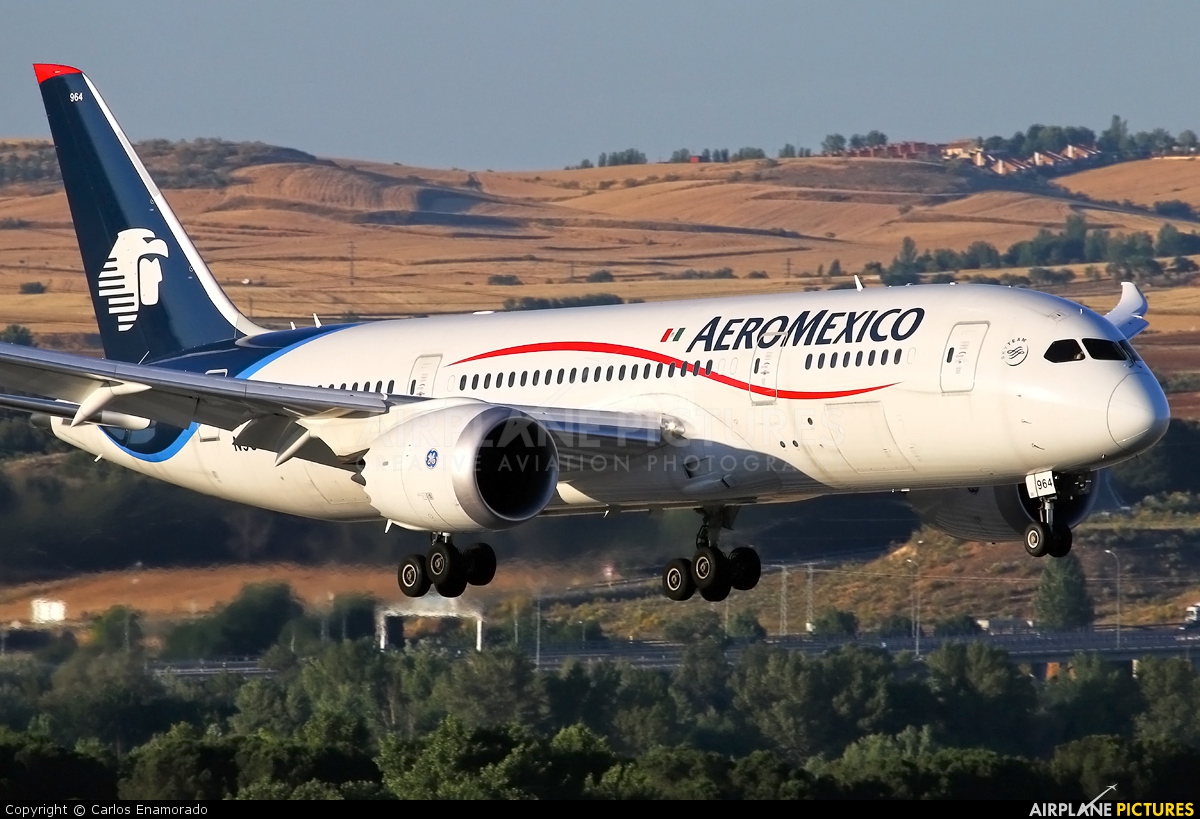 Aeromexico N964AM aircraft at Madrid - Barajas
