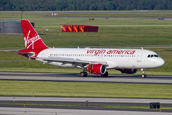 N642VA - Virgin America Airbus A320