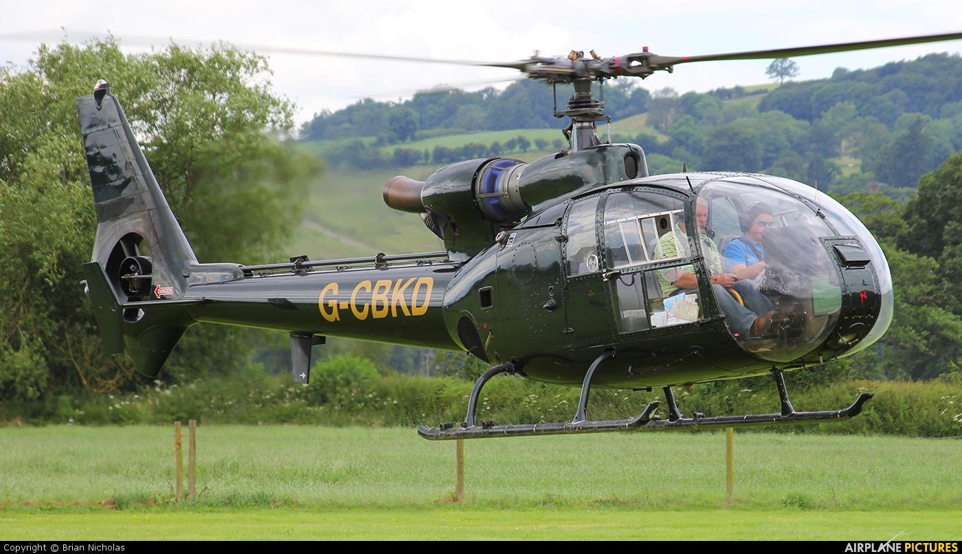 Private G-CBKD aircraft at Welshpool