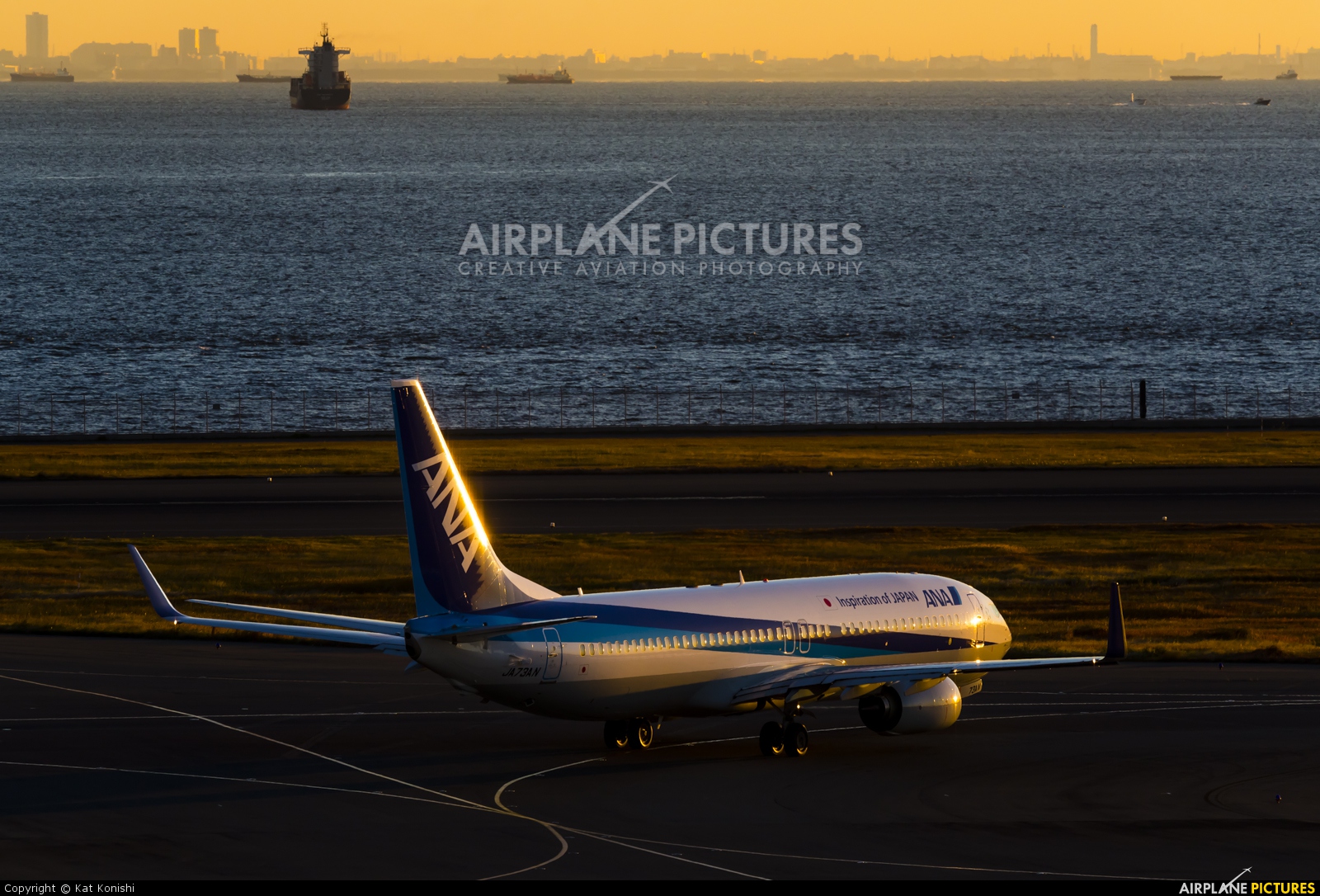ANA - All Nippon Airways JA73AN aircraft at Tokyo - Haneda Intl