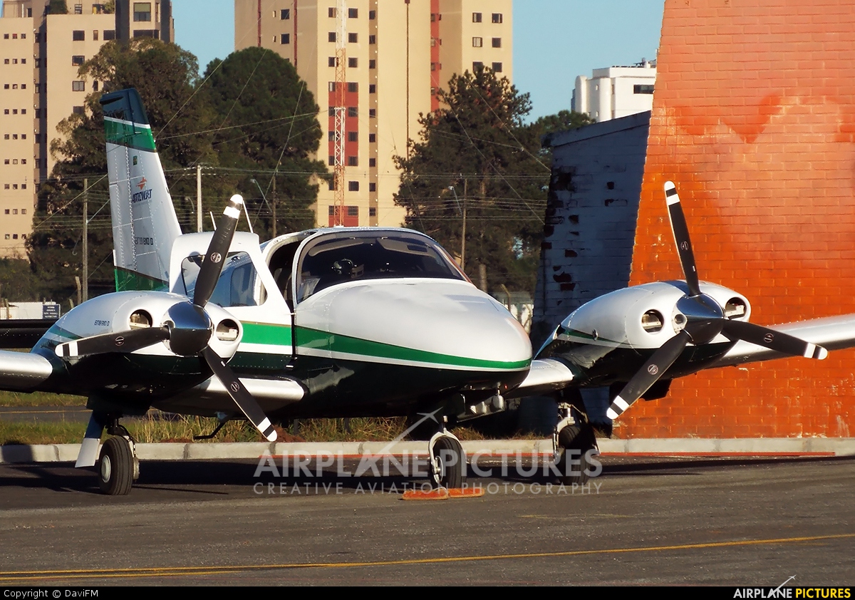 Private PT-VTG aircraft at Curitiba - Bacacheri