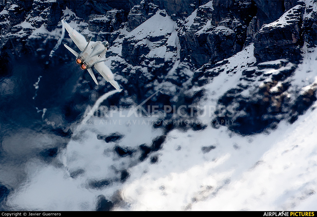 Switzerland - Air Force - aircraft at Axalp - Ebenfluh Range