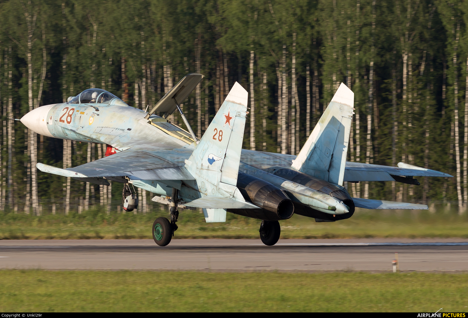Russia - Air Force 28 aircraft at Undisclosed Location