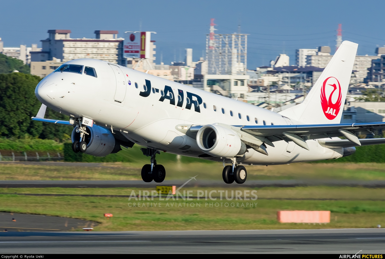 J-Air JA222J aircraft at Osaka - Itami Intl