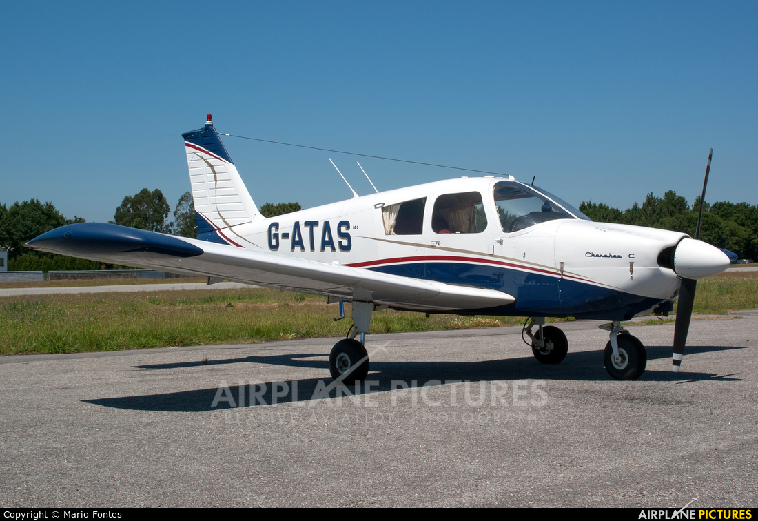Private G-ATAS aircraft at Braga