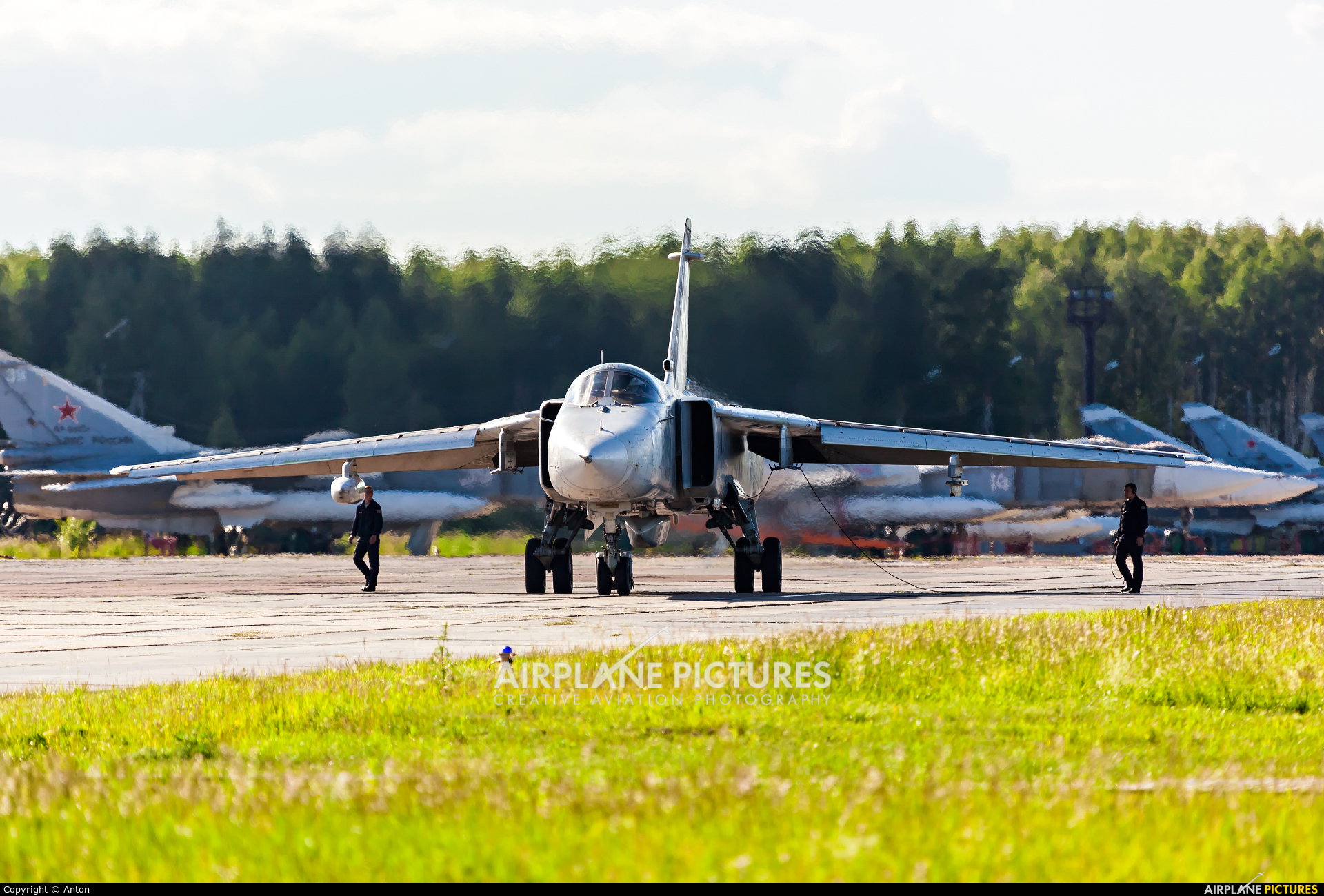 Russia - Air Force 34 aircraft at Undisclosed Location