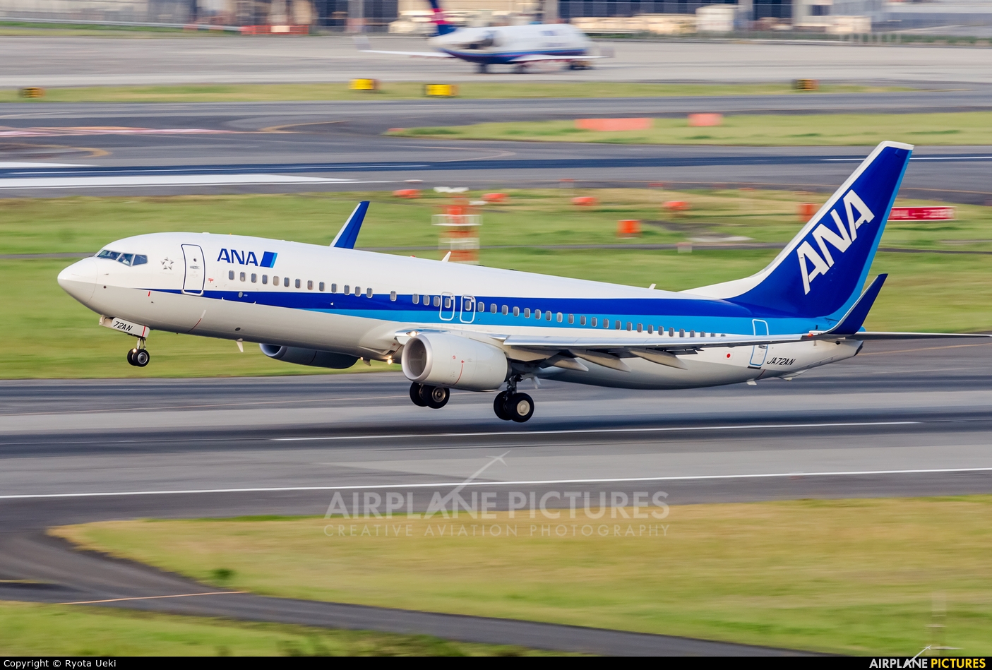 ANA - All Nippon Airways JA72AN aircraft at Osaka - Itami Intl