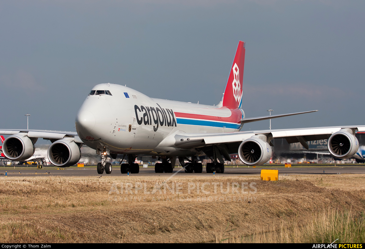 Cargolux LX-VCH aircraft at Amsterdam - Schiphol