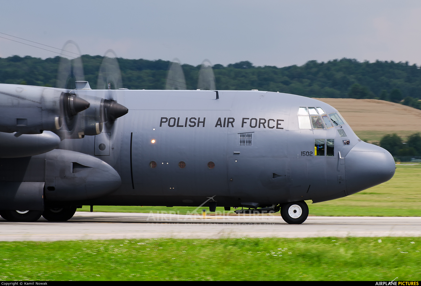Poland - Air Force 1502 aircraft at Kraków - John Paul II Intl