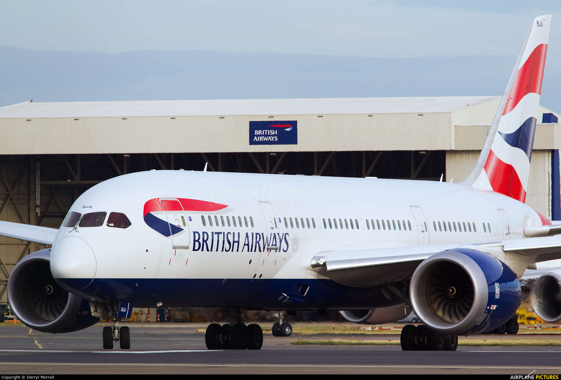 British Airways G-ZBJA aircraft at London - Heathrow