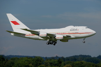 A9C-HAK - Bahrain Amiri Flight Boeing 747SP